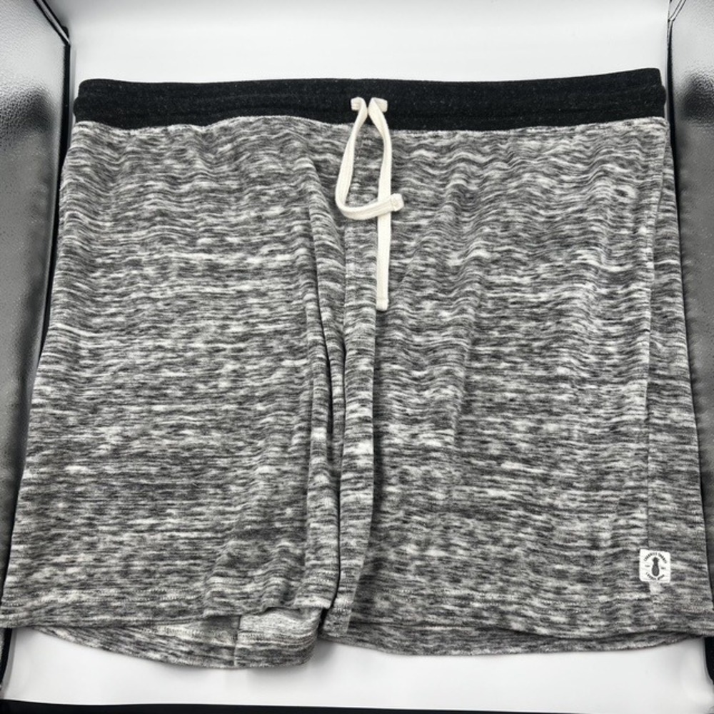 Chubbies Lounge Wear Men's XXL Grey Space Dye Knit 8" Drawstring Shorts